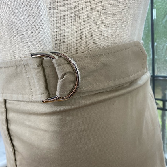 Tan Pencil Skirt with Charming Details - Picture 8 of 10